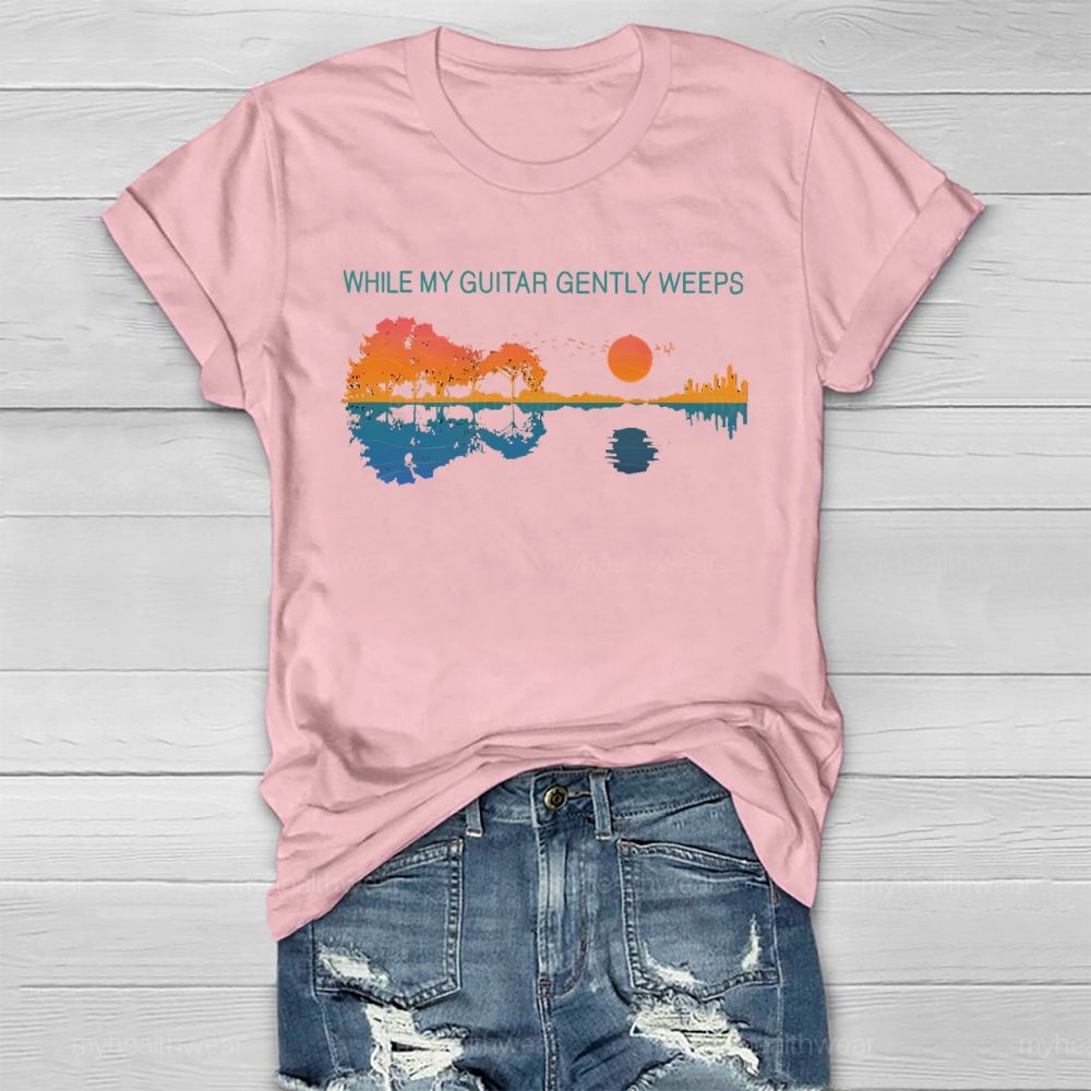 While My Guitar Gently Weeps  Healthwear T-shirt