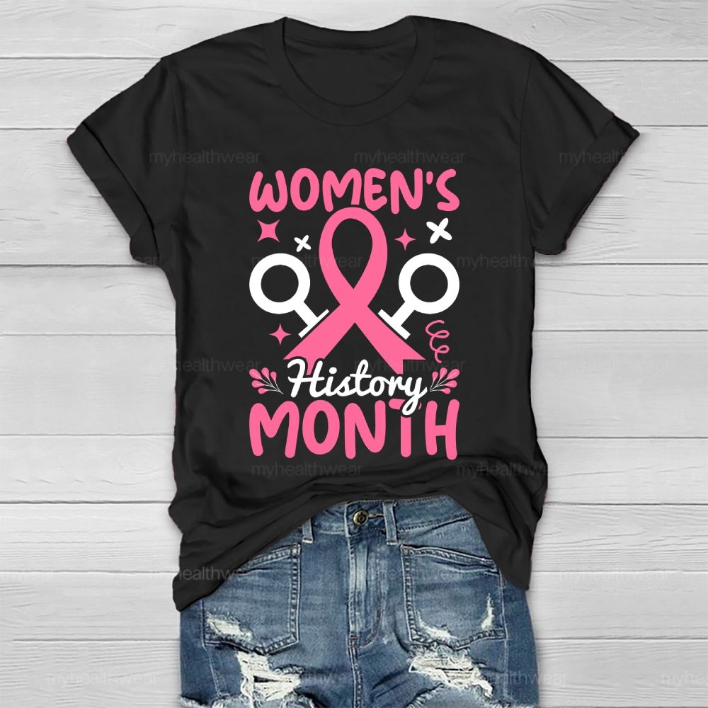 Women's History Month Healthwear T-shirt