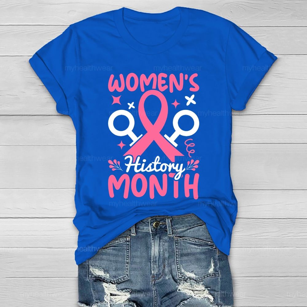 Women's History Month Healthwear T-shirt