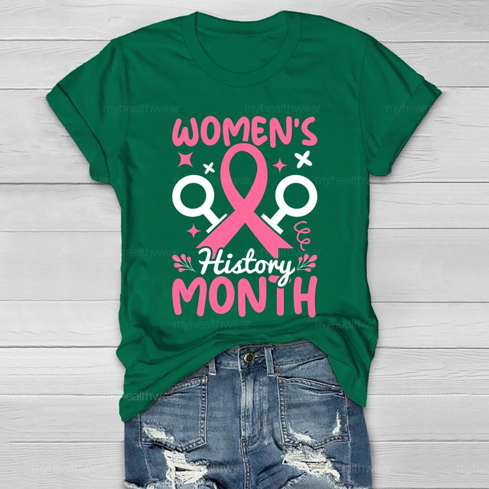 Women's History Month Healthwear T-shirt
