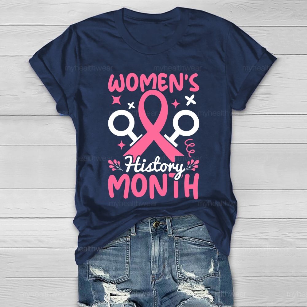 Women's History Month Healthwear T-shirt