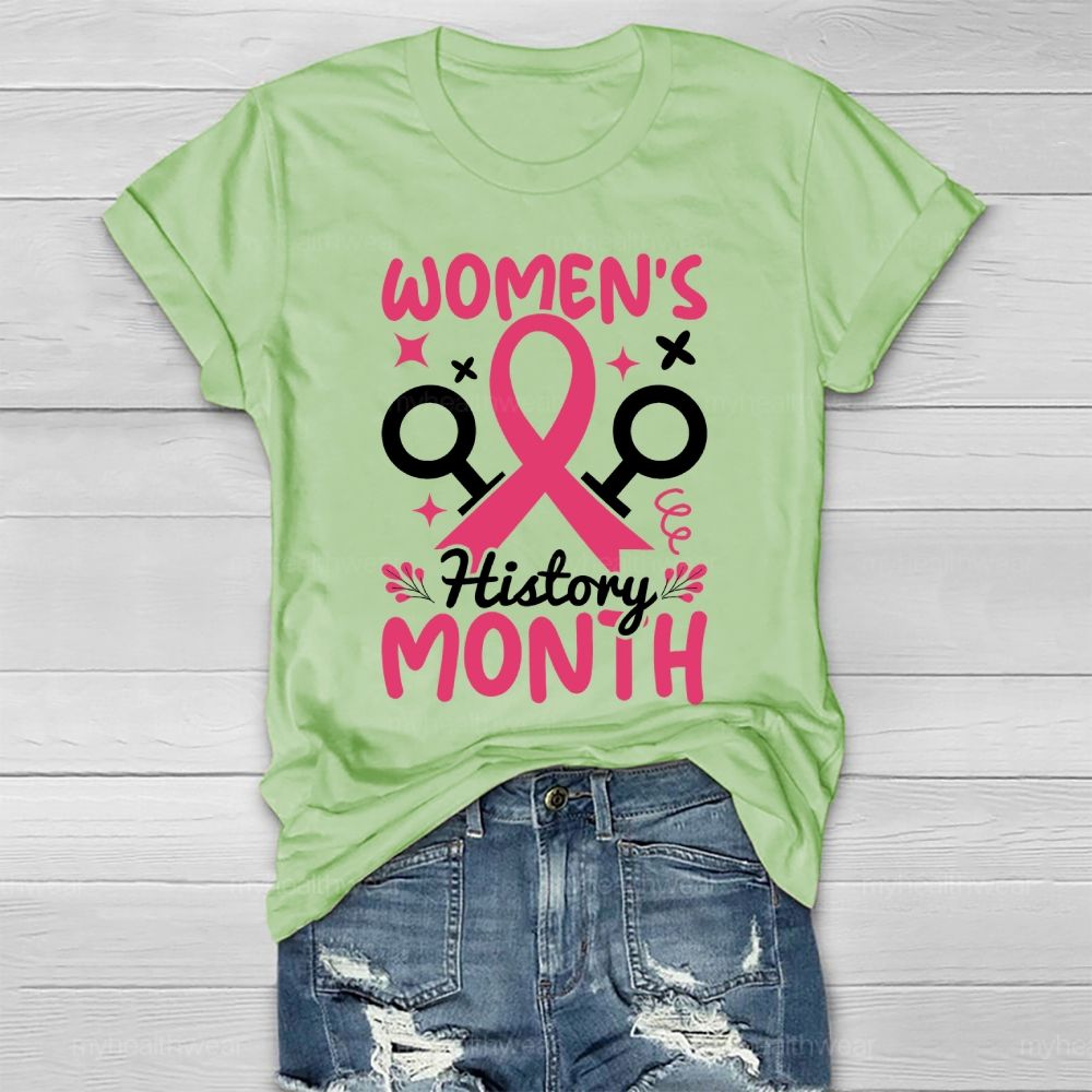 Women's History Month Healthwear T-shirt