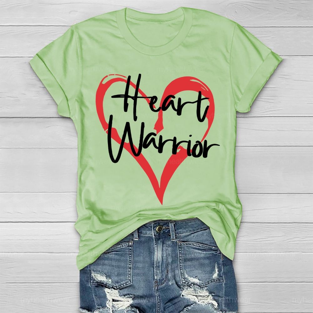 Heart Warrior Love Healthwear T-shirt