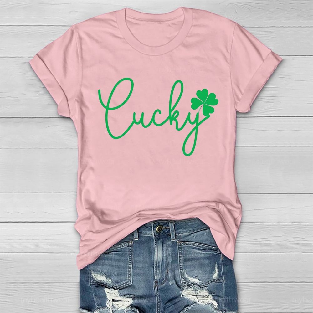 Luck Four-Leaf Clover Healthwear T-shirt