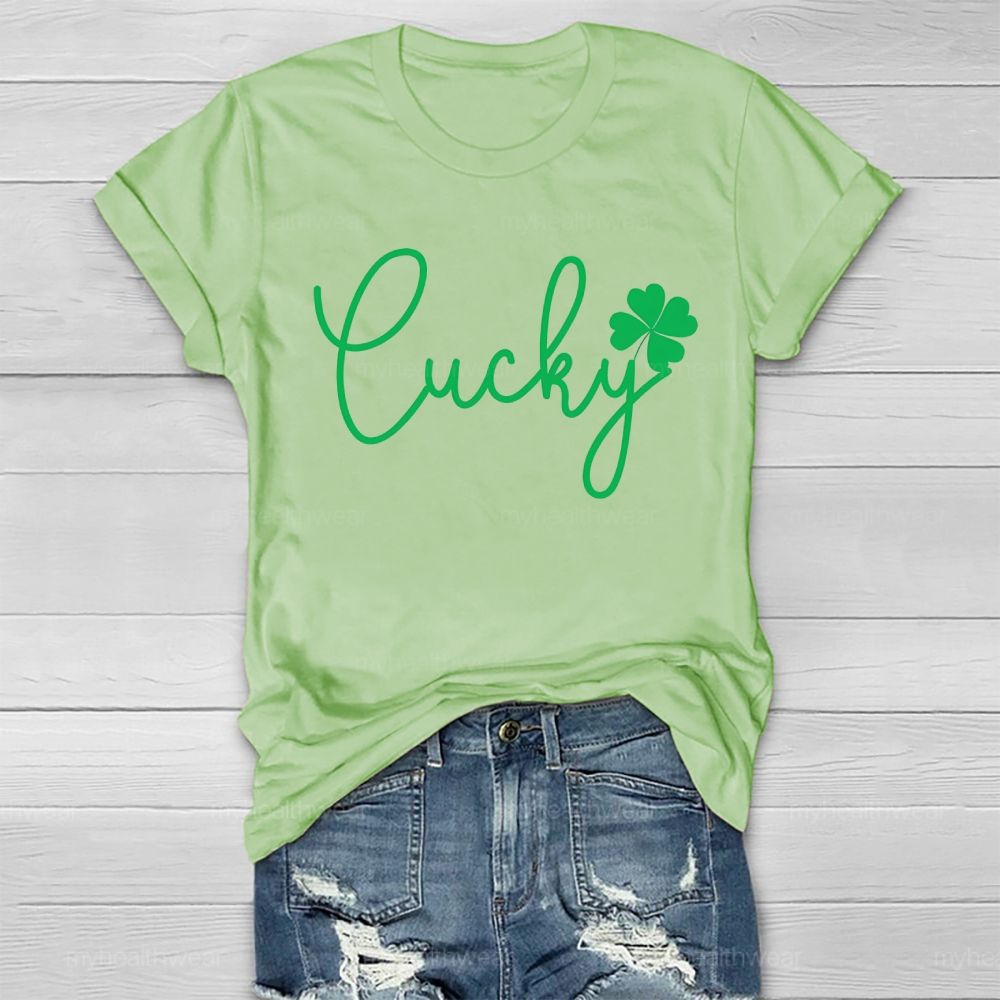 Luck Four-Leaf Clover Healthwear T-shirt