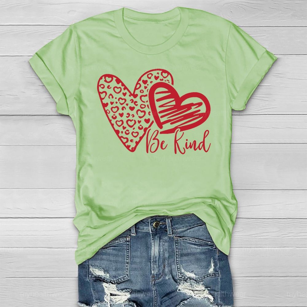 Be Kind Multiple Love  Healthwear T-shirt