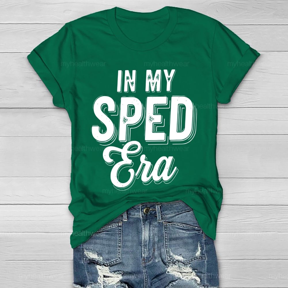In My SPED Teacher Era  Healthwear T-shirt