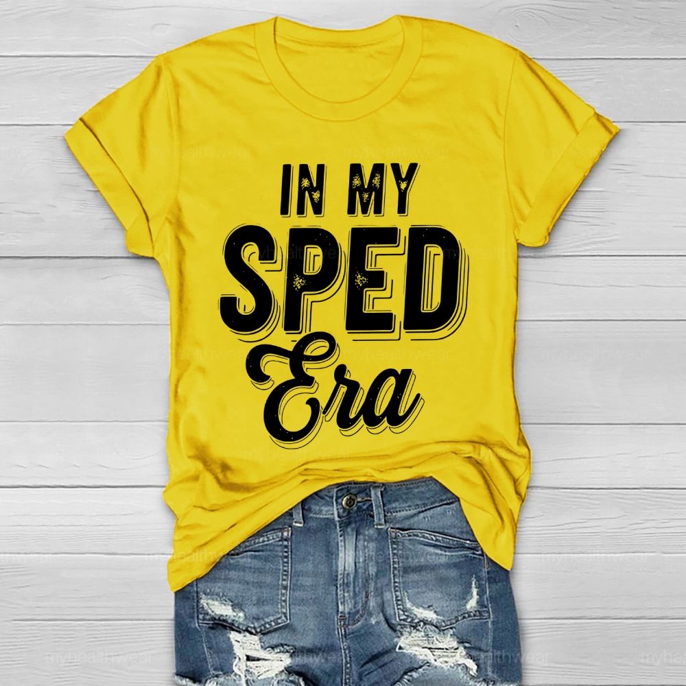 In My SPED Teacher Era  Healthwear T-shirt