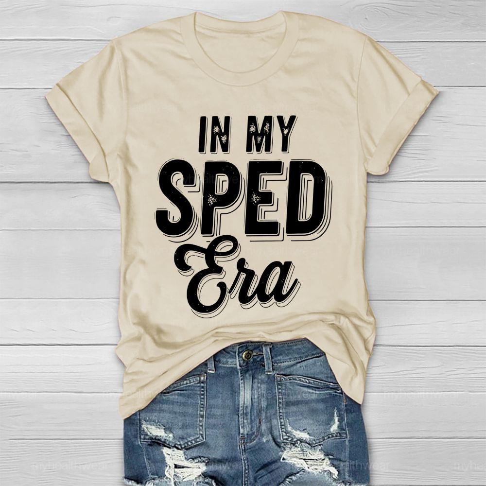 In My SPED Teacher Era  Healthwear T-shirt
