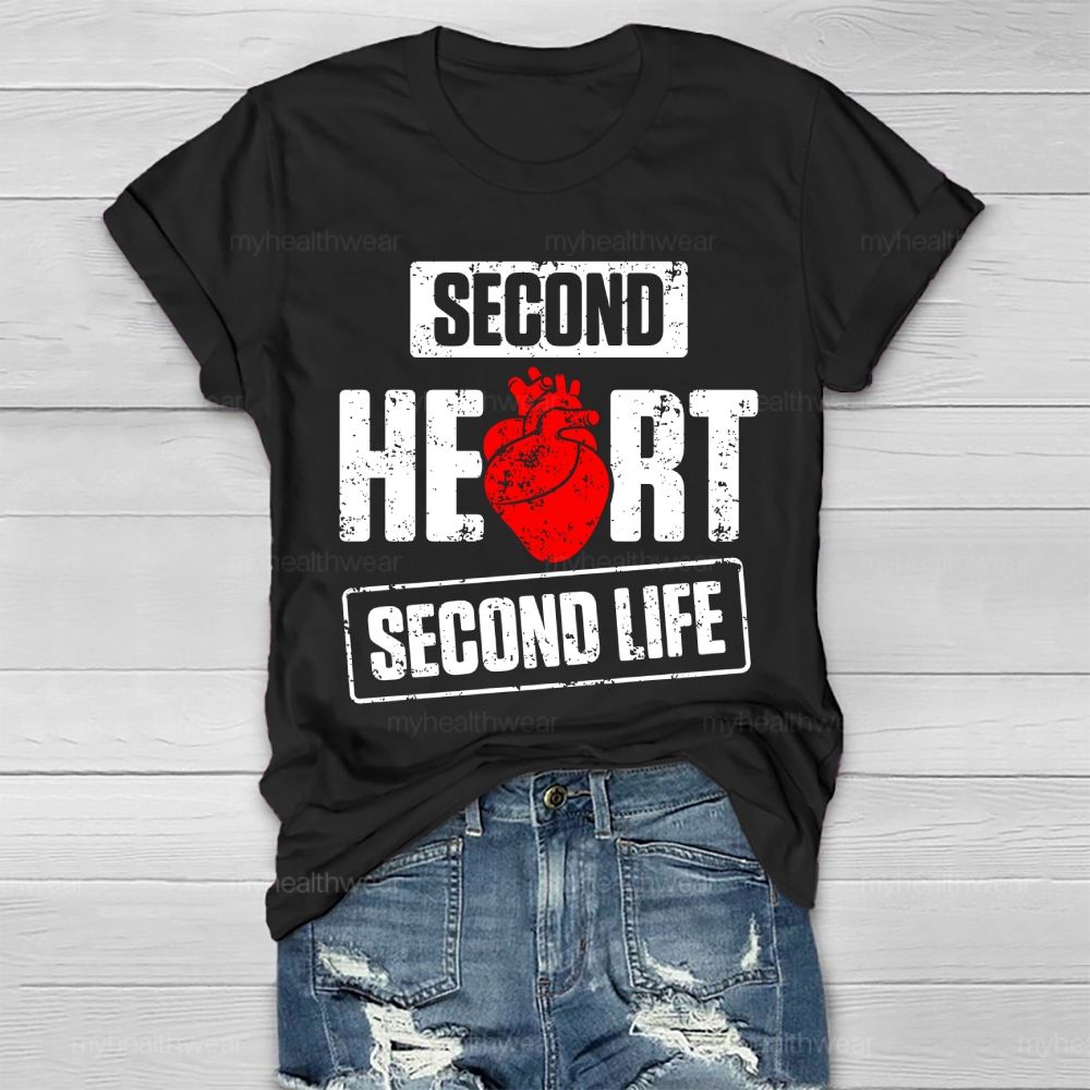 Second Heart Second Life Healthwear T-shirt