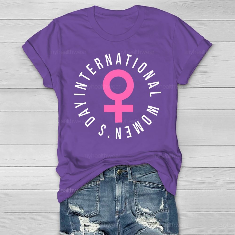 International Women's Day Healthwear T-shirt