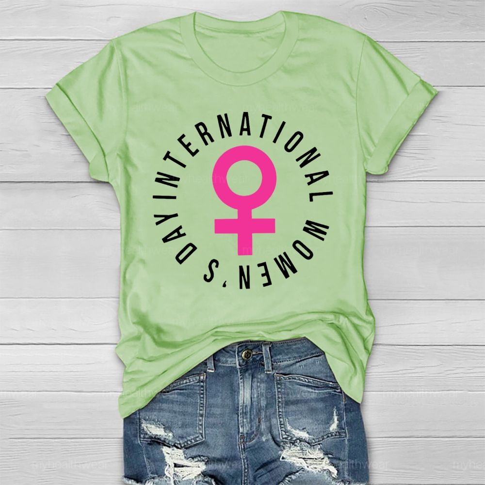 International Women's Day Healthwear T-shirt