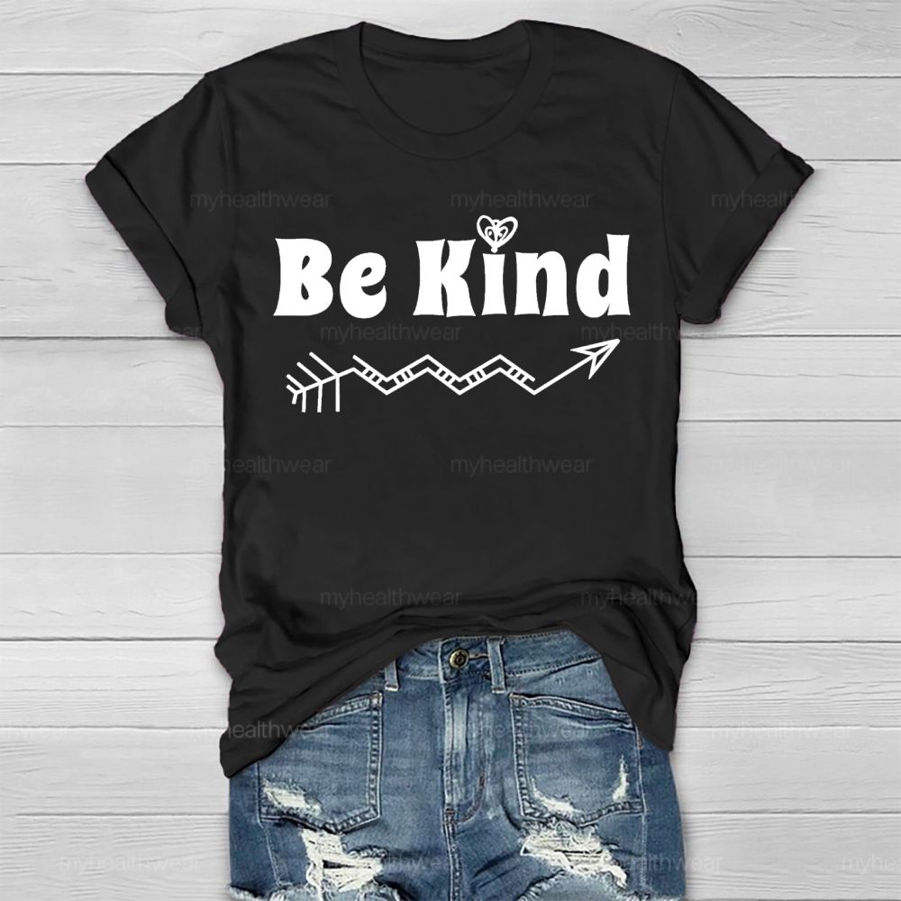 Be Kind Love Arrow  Healthwear T-shirt