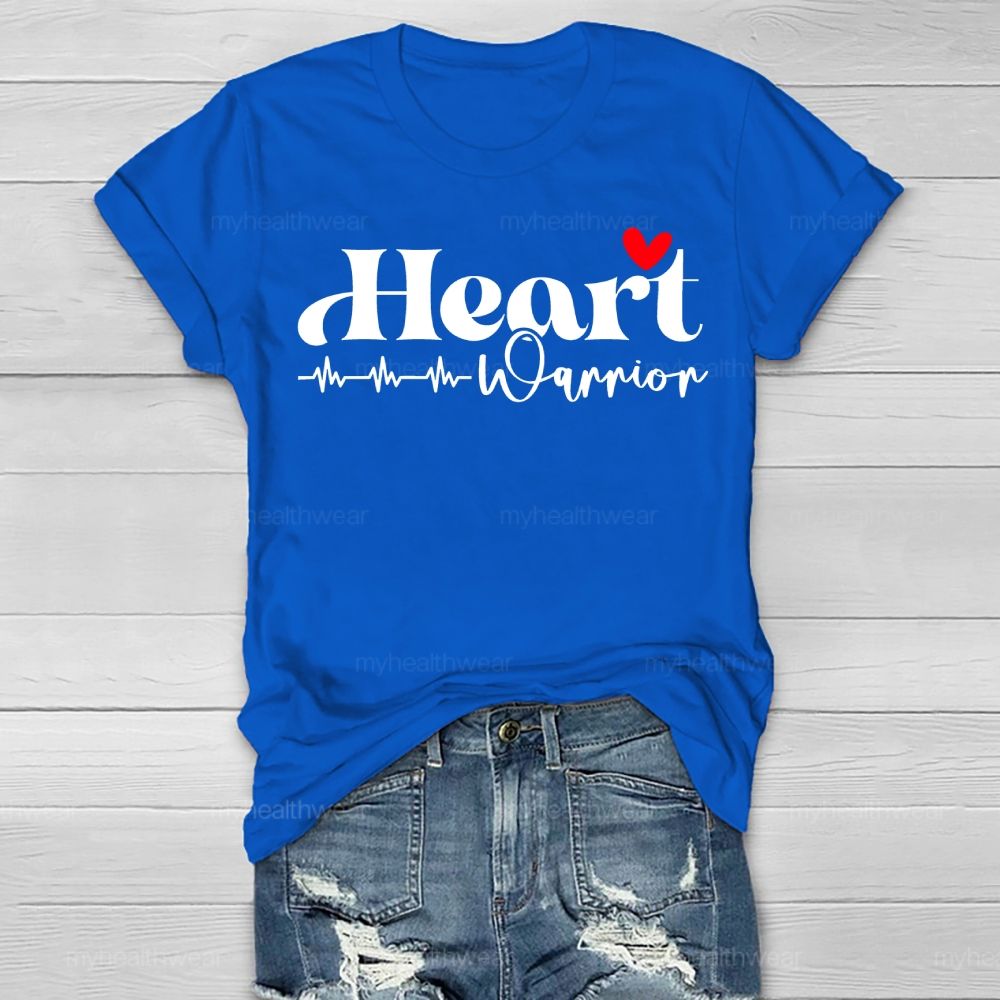 Heart Warrior Heartbeat Healthwear T-shirt