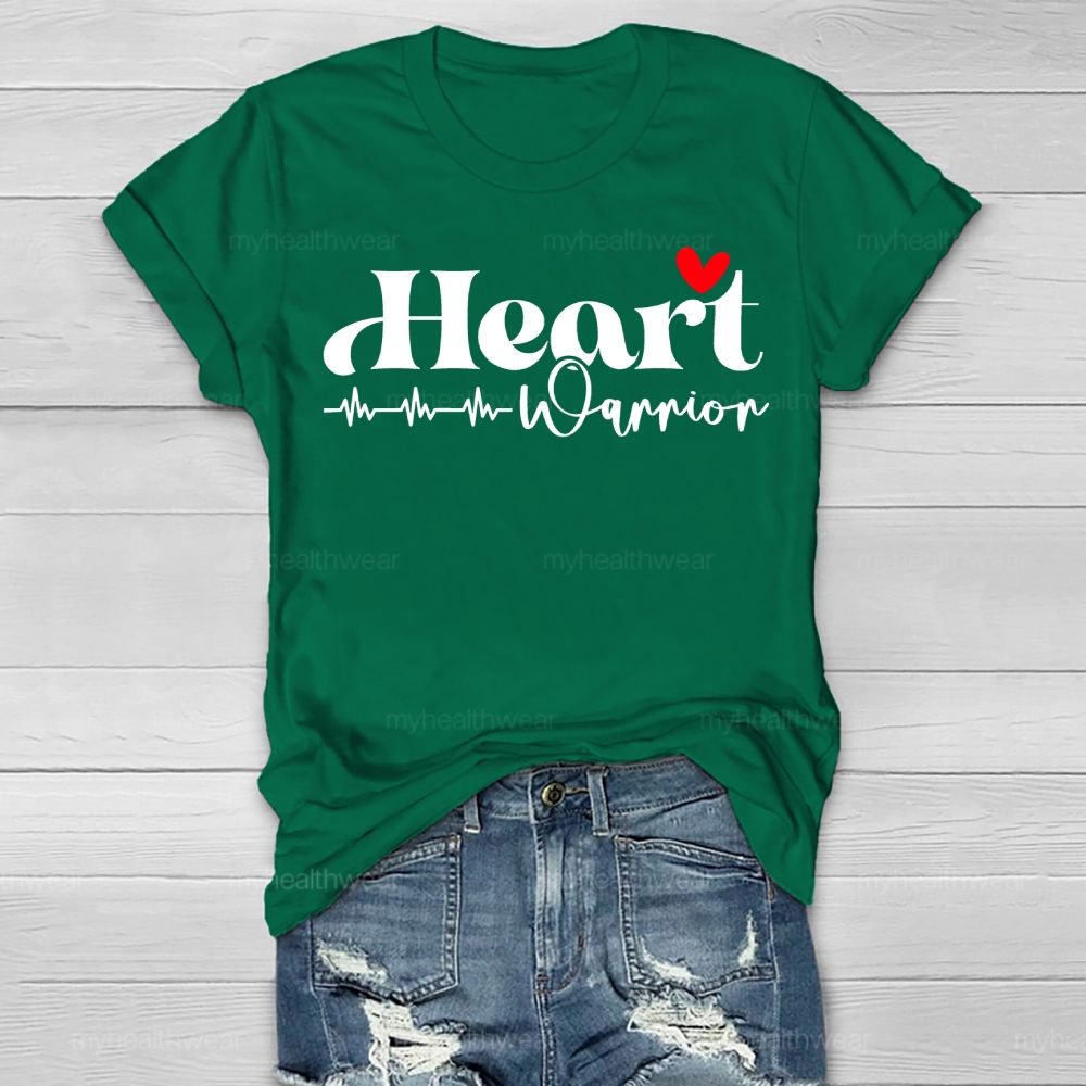 Heart Warrior Heartbeat Healthwear T-shirt
