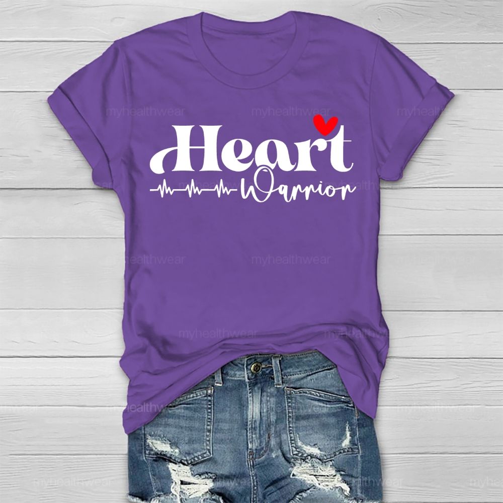 Heart Warrior Heartbeat Healthwear T-shirt