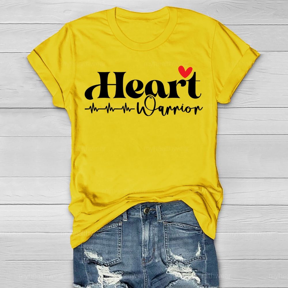 Heart Warrior Heartbeat Healthwear T-shirt