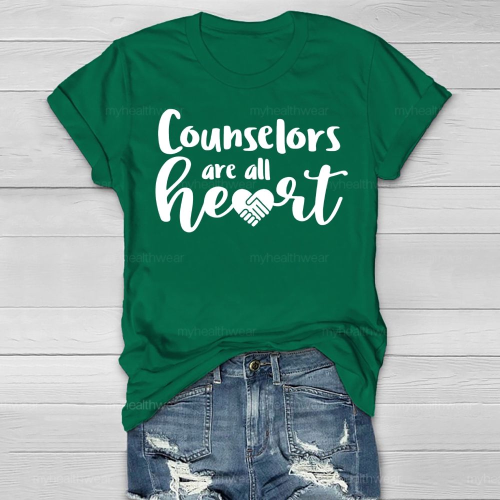 Counselor Are All Heart  Healthwear T-shirt