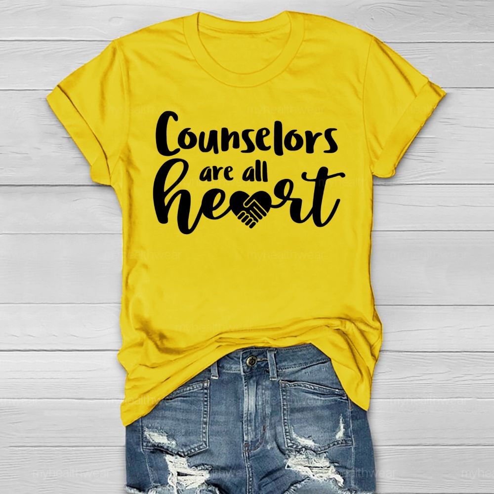 Counselor Are All Heart  Healthwear T-shirt