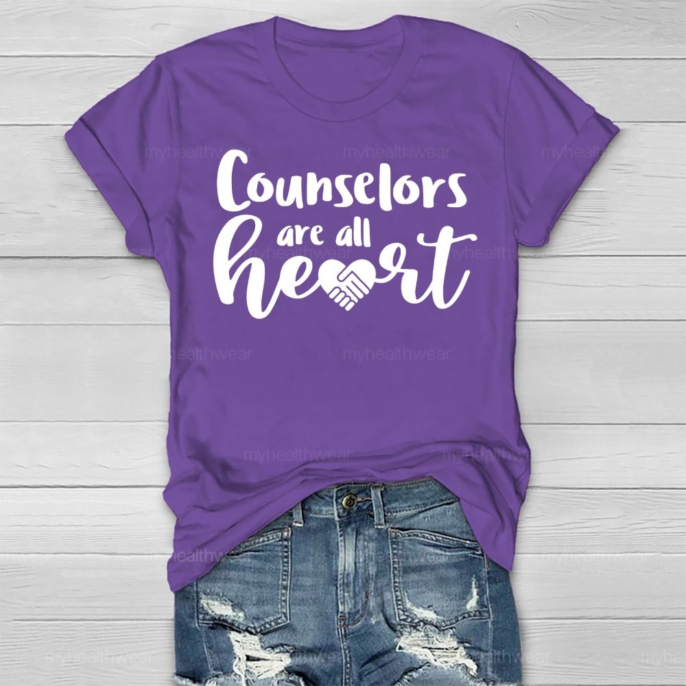 Counselor Are All Heart  Healthwear T-shirt