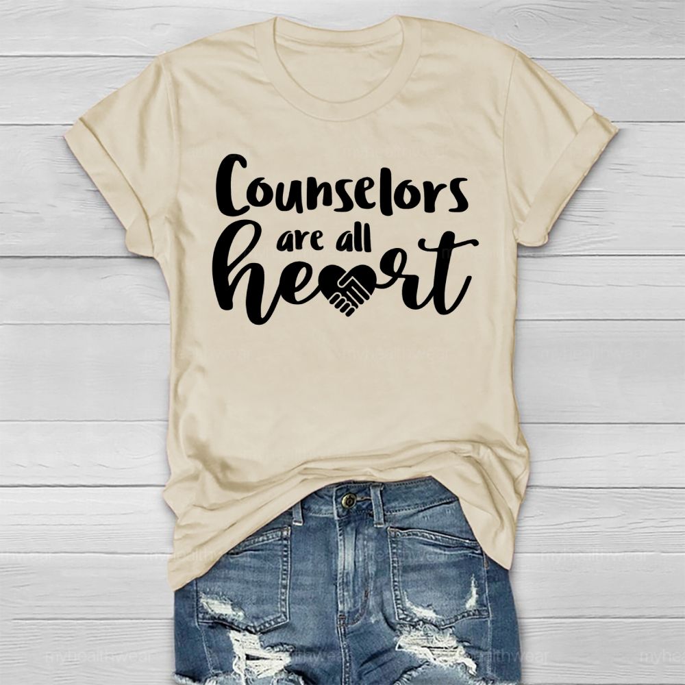 Counselor Are All Heart  Healthwear T-shirt