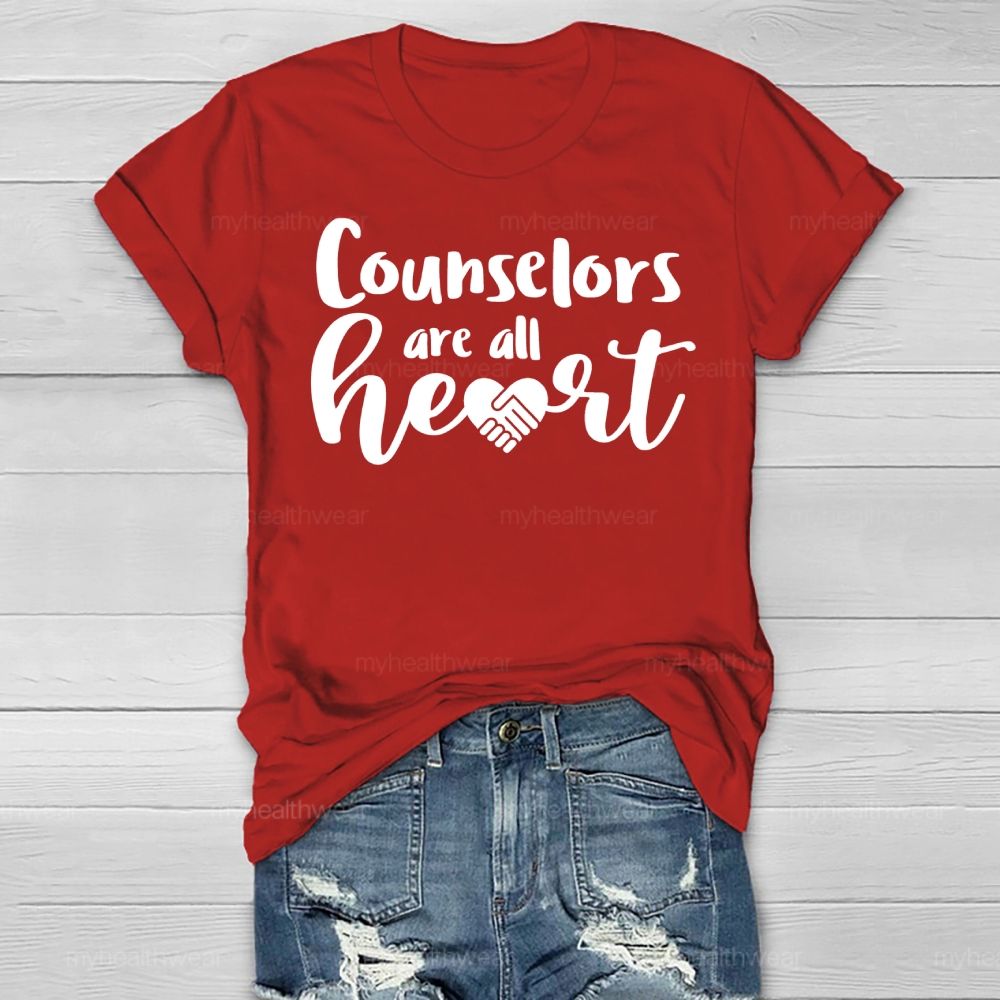 Counselor Are All Heart  Healthwear T-shirt