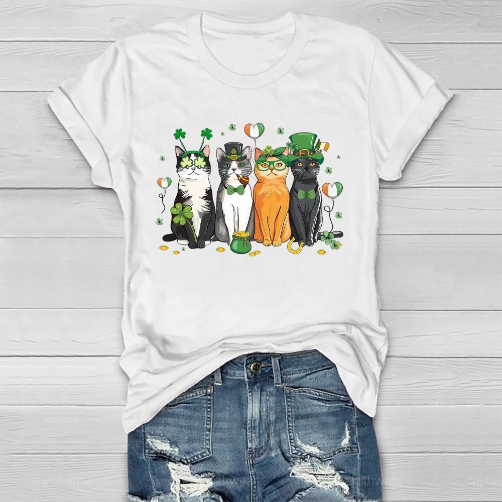 Clover Cat Healthwear T-shirt