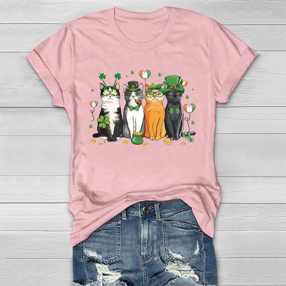 Clover Cat Healthwear T-shirt