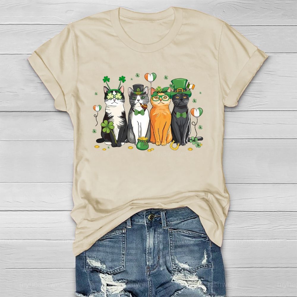Clover Cat Healthwear T-shirt