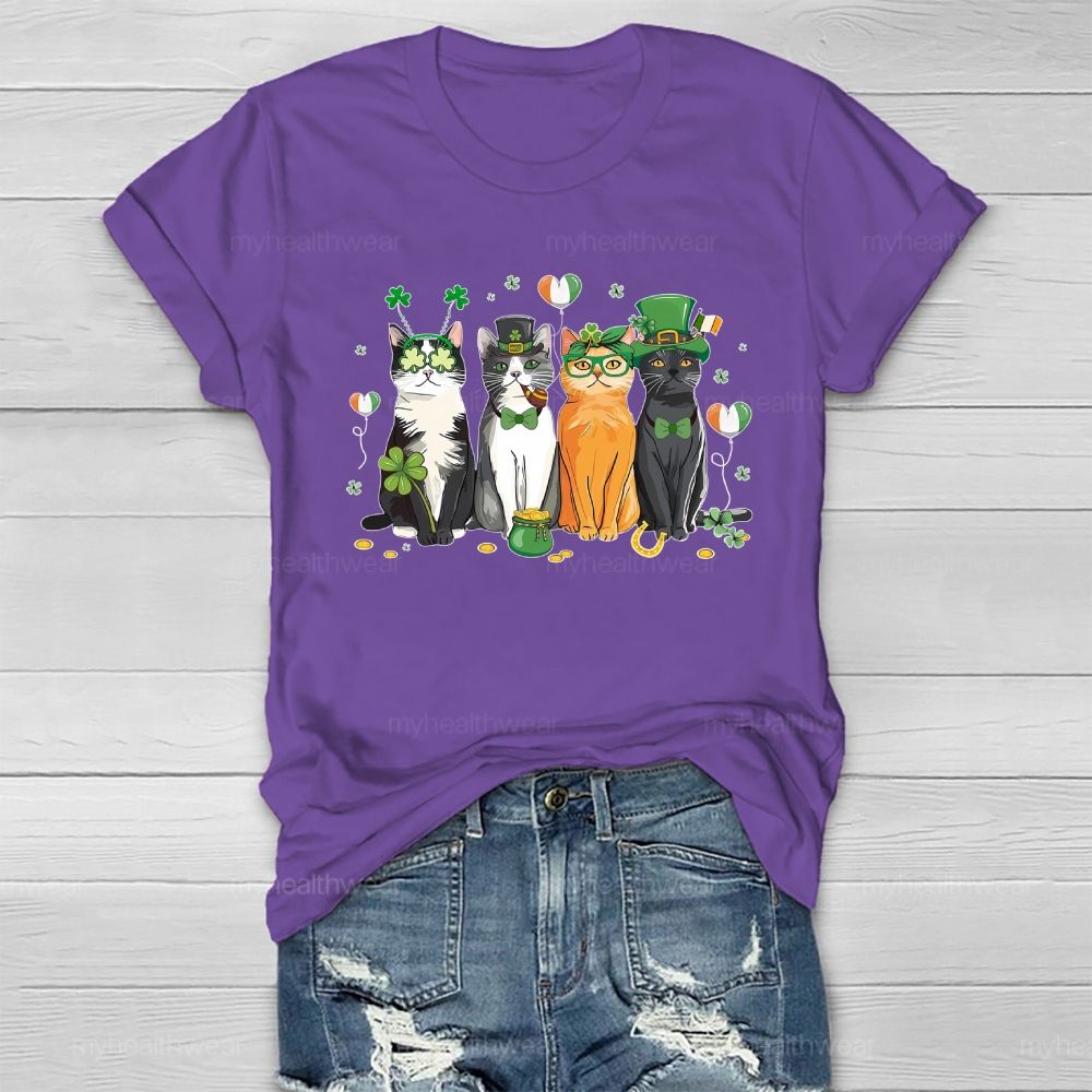 Clover Cat Healthwear T-shirt