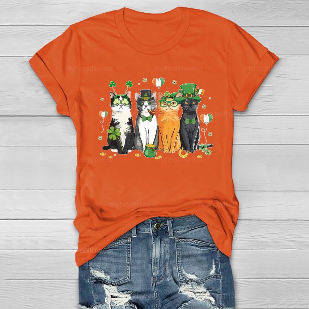 Clover Cat Healthwear T-shirt