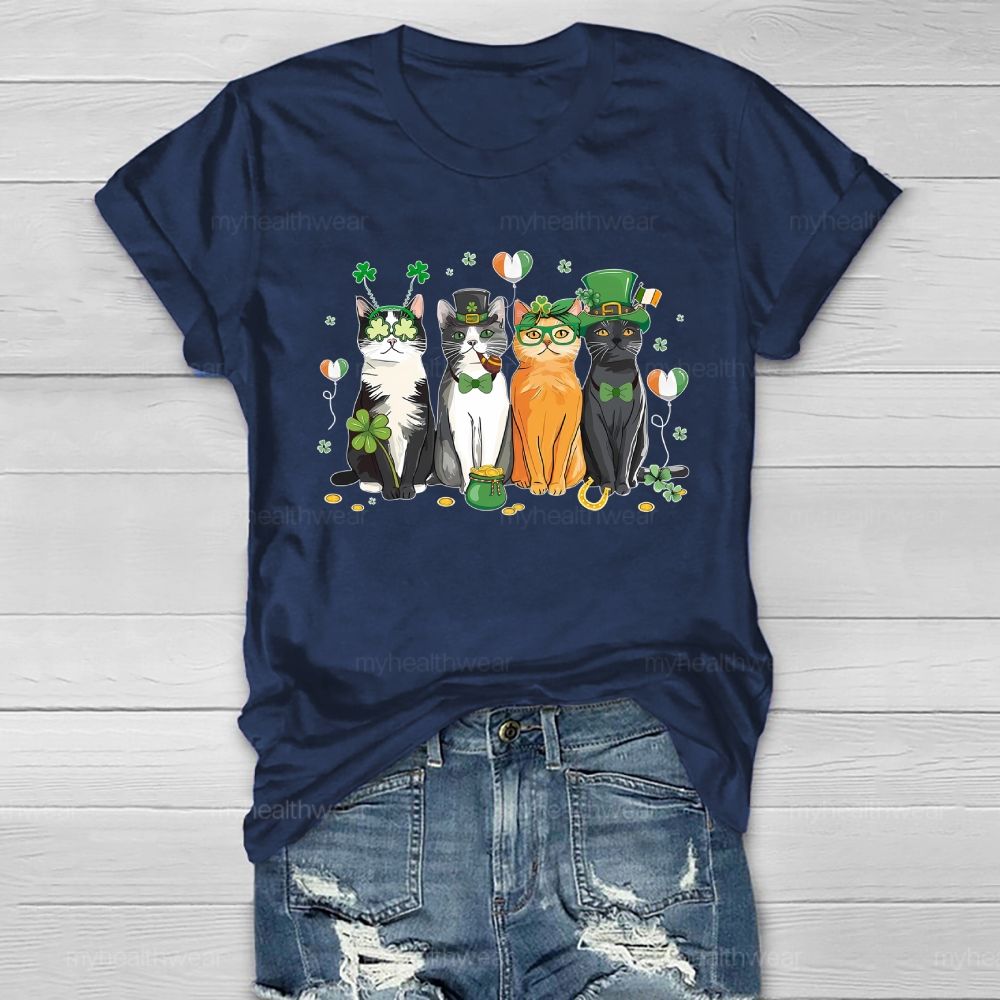 Clover Cat Healthwear T-shirt