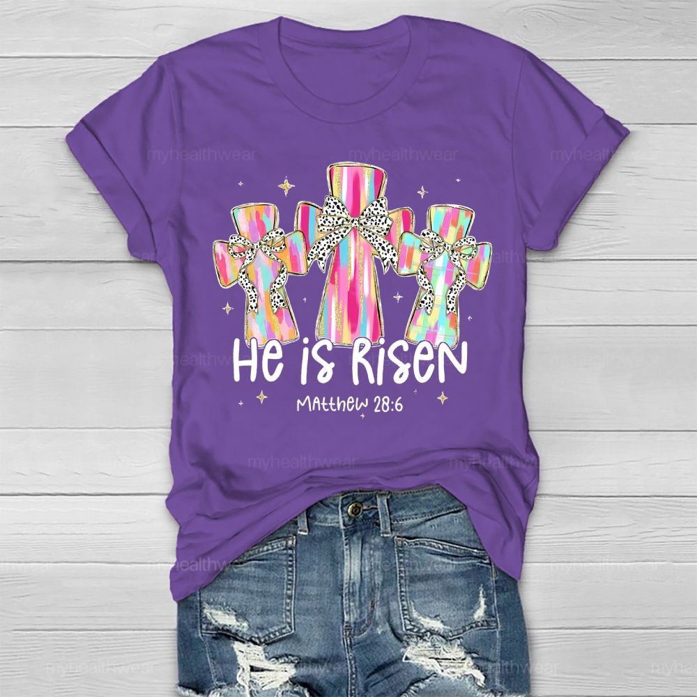 He Is Risen  Healthwear T-shirt