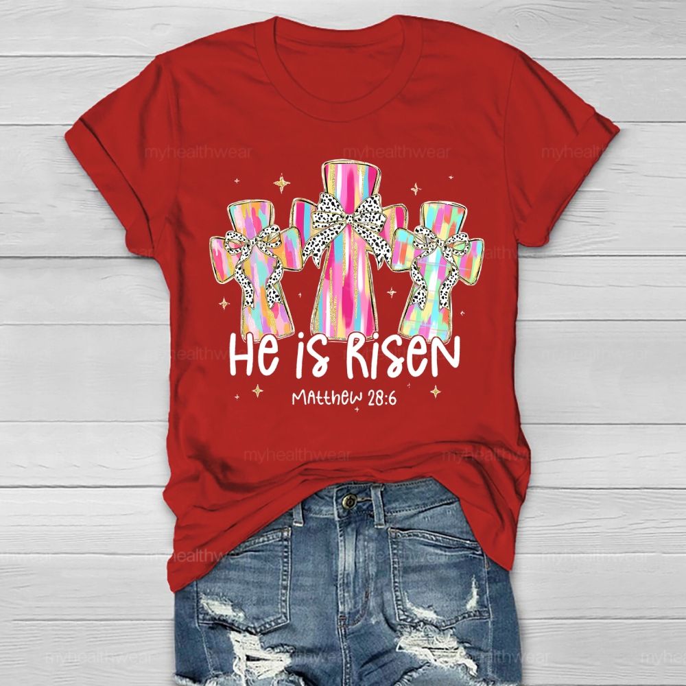 He Is Risen  Healthwear T-shirt