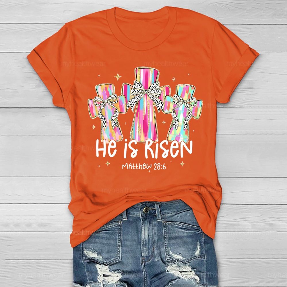 He Is Risen  Healthwear T-shirt