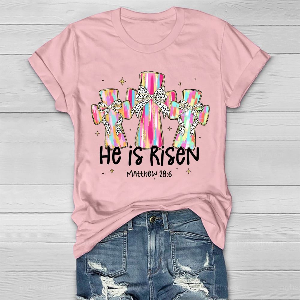 He Is Risen  Healthwear T-shirt