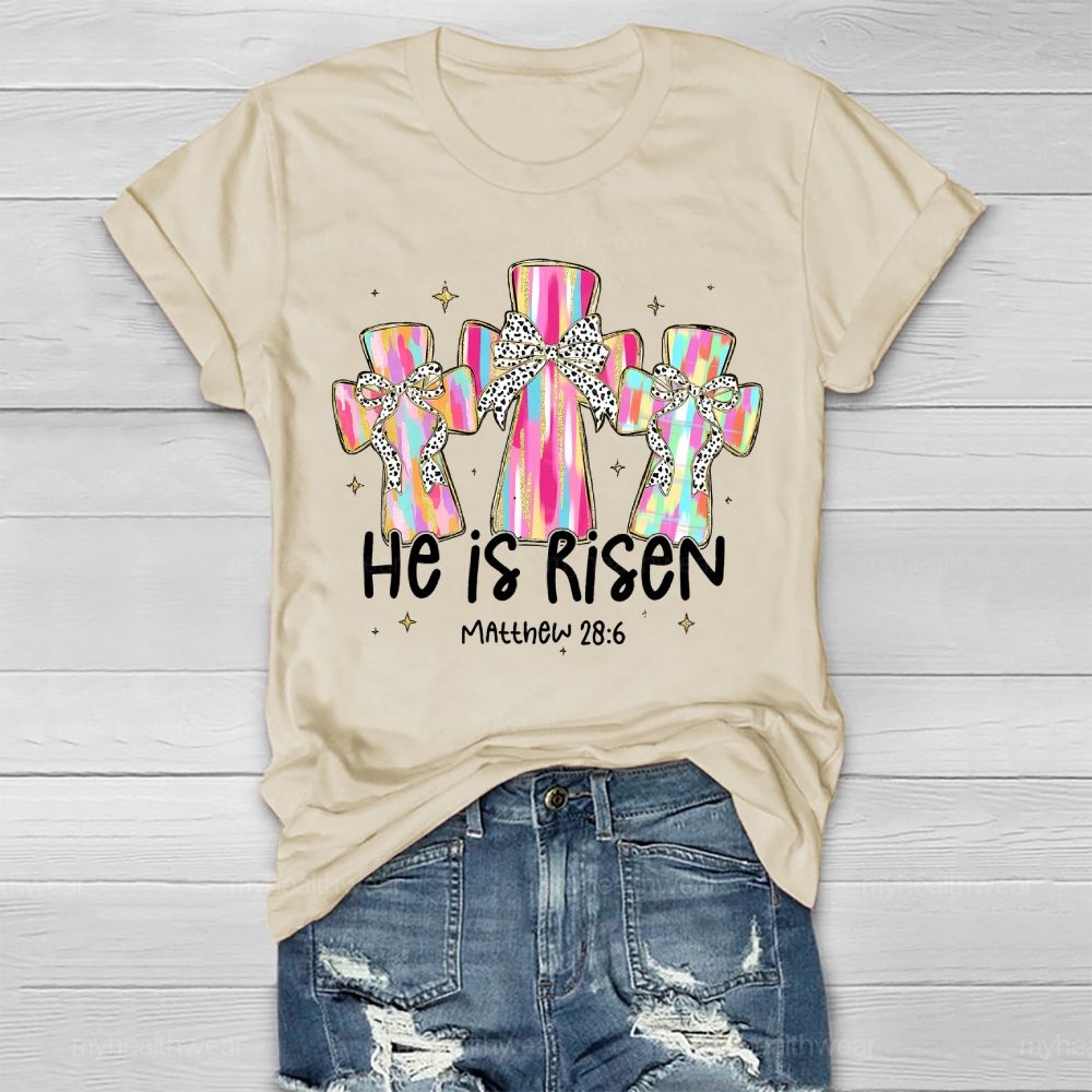 He Is Risen  Healthwear T-shirt