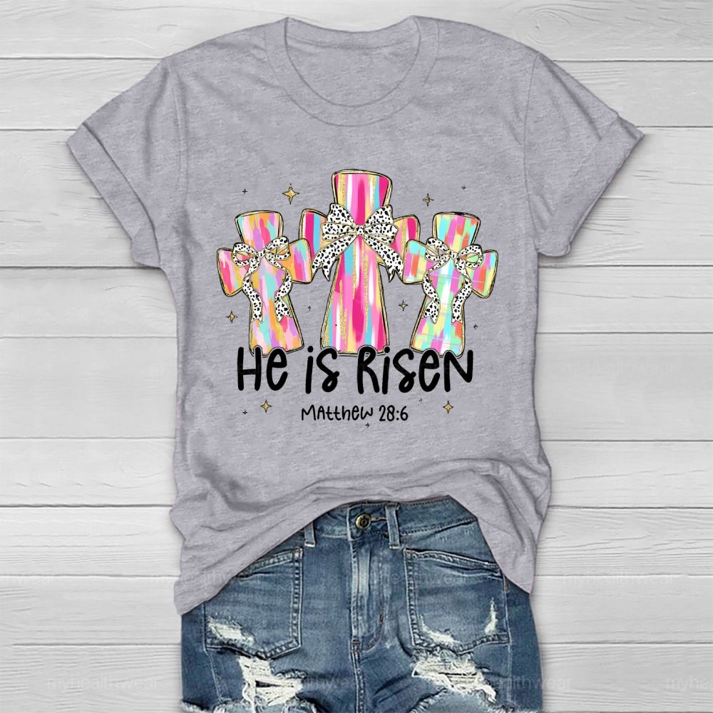 He Is Risen  Healthwear T-shirt