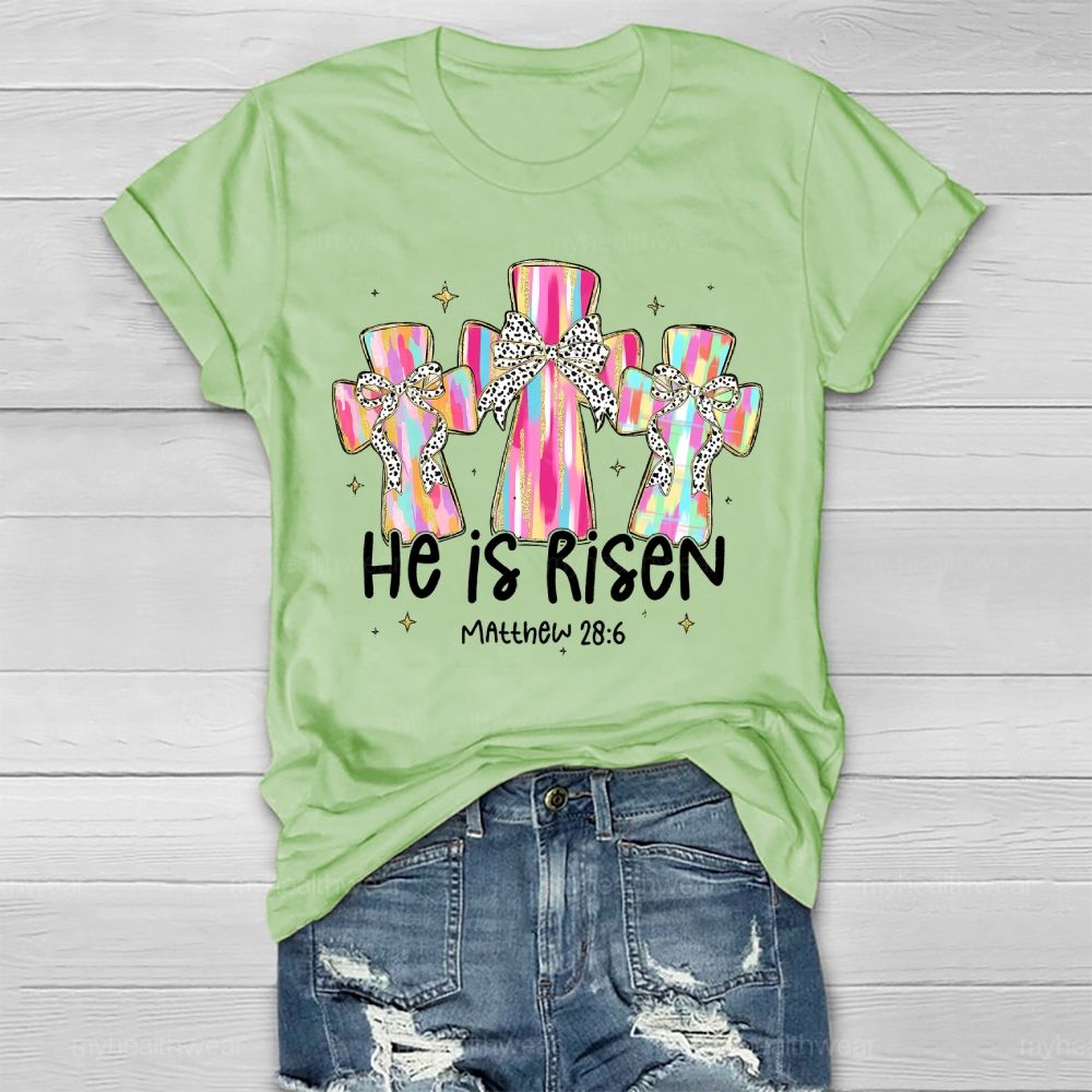 He Is Risen  Healthwear T-shirt