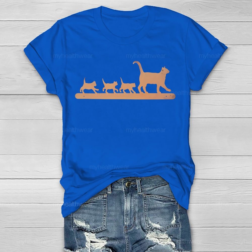 Cute Cat  Healthwear T-shirt