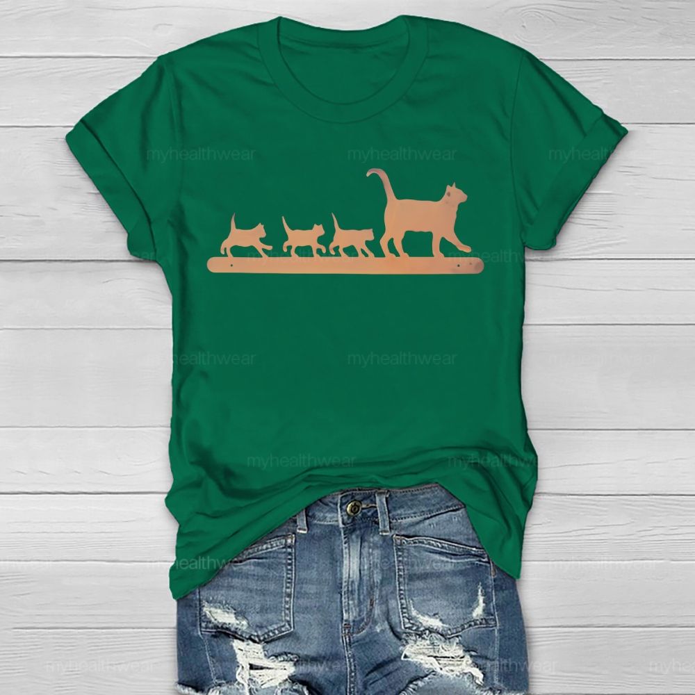 Cute Cat  Healthwear T-shirt