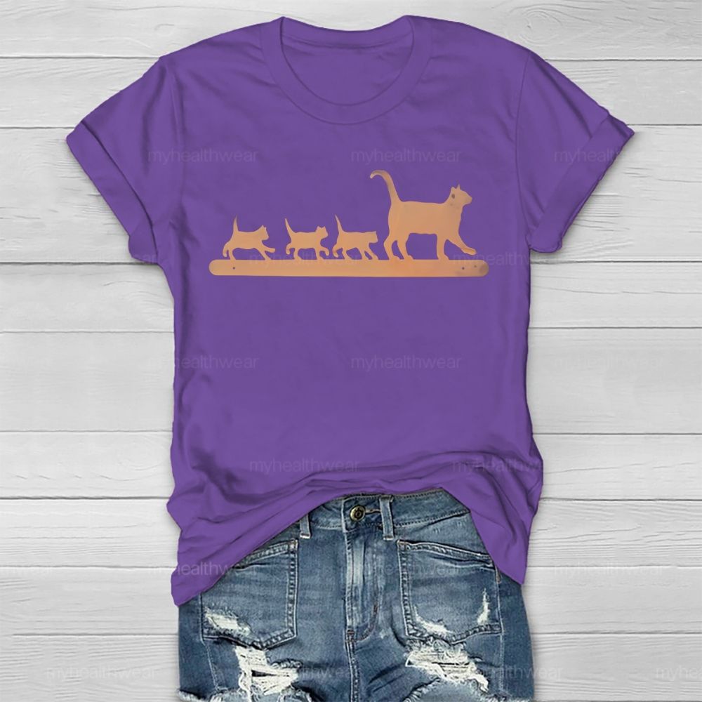 Cute Cat  Healthwear T-shirt