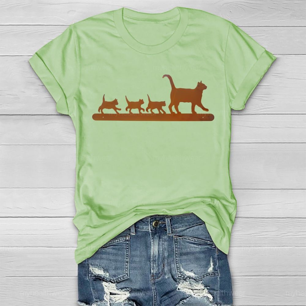 Cute Cat  Healthwear T-shirt