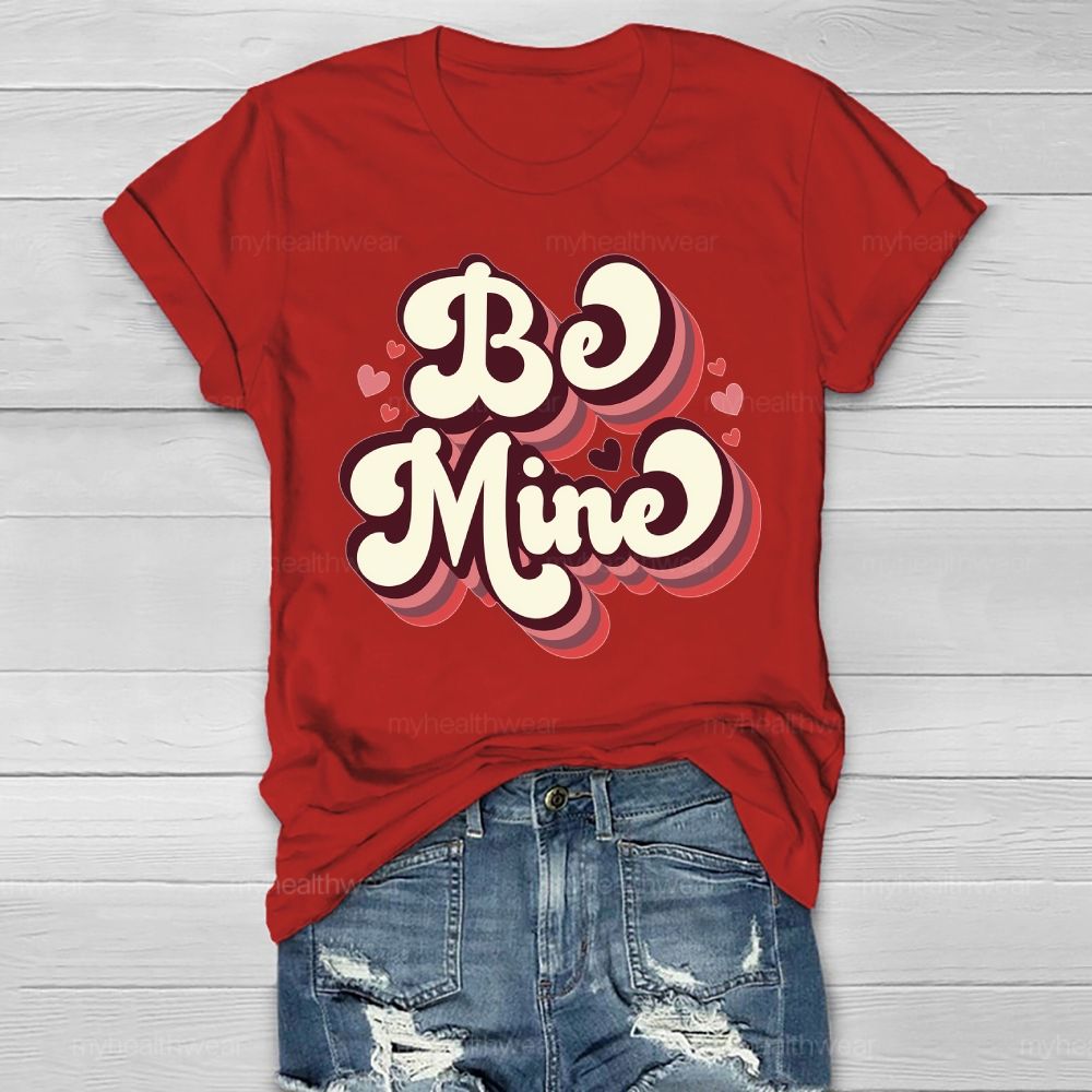 Be Kind Colorful Multi-Layered Letters  Healthwear T-shirt