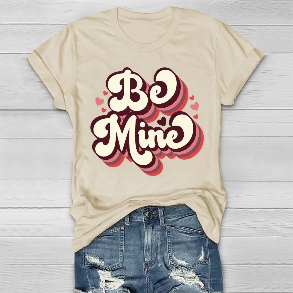 Be Kind Colorful Multi-Layered Letters  Healthwear T-shirt