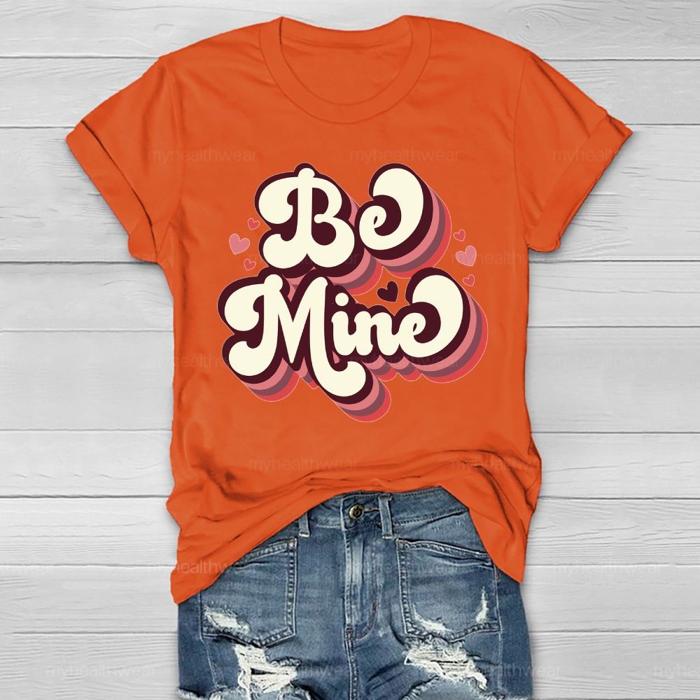 Be Kind Colorful Multi-Layered Letters  Healthwear T-shirt
