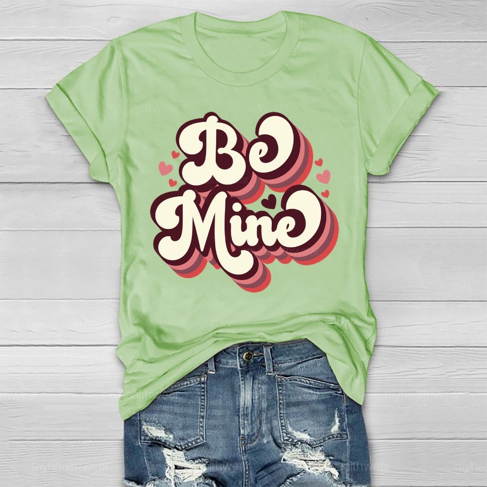 Be Kind Colorful Multi-Layered Letters  Healthwear T-shirt
