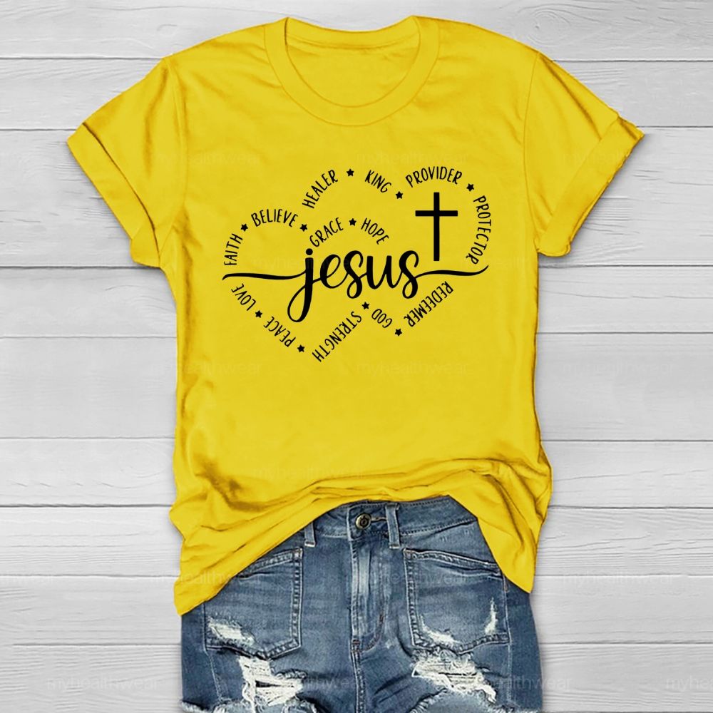 Jesus Grace Hope  Healthwear T-shirt
