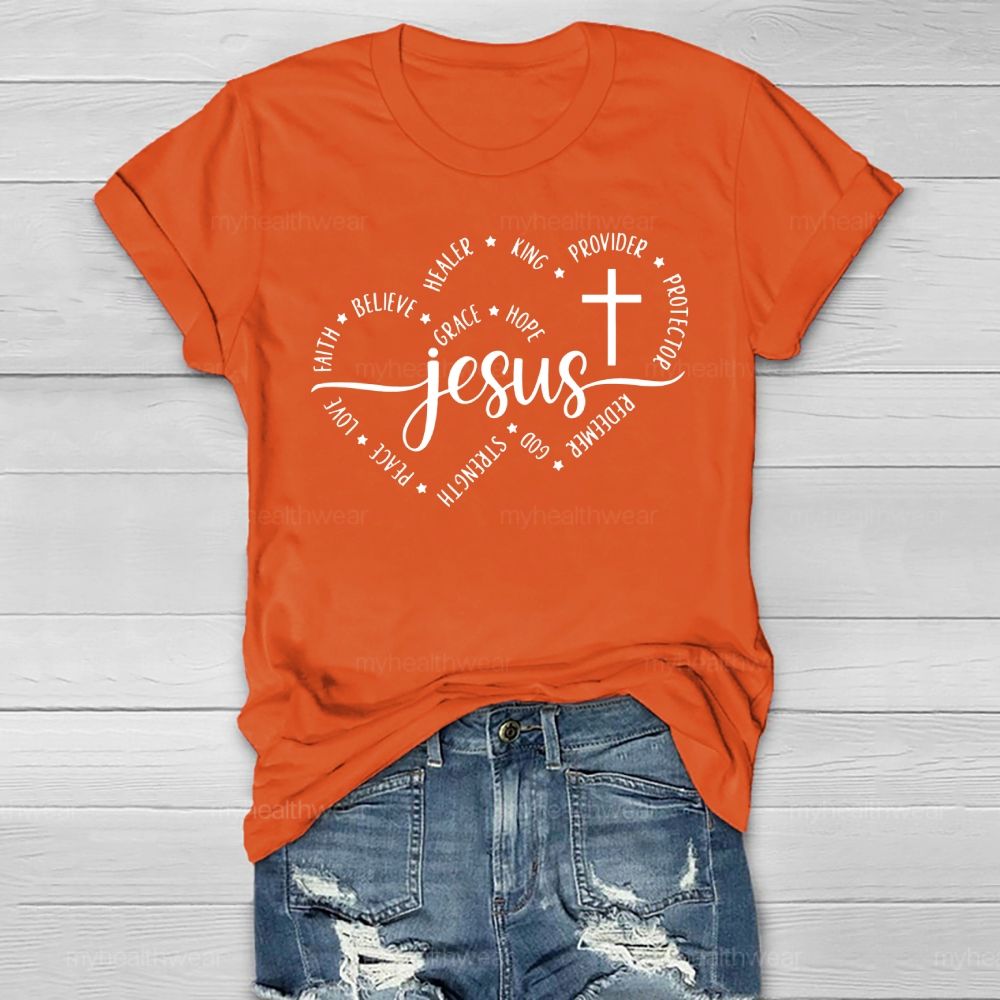 Jesus Grace Hope  Healthwear T-shirt