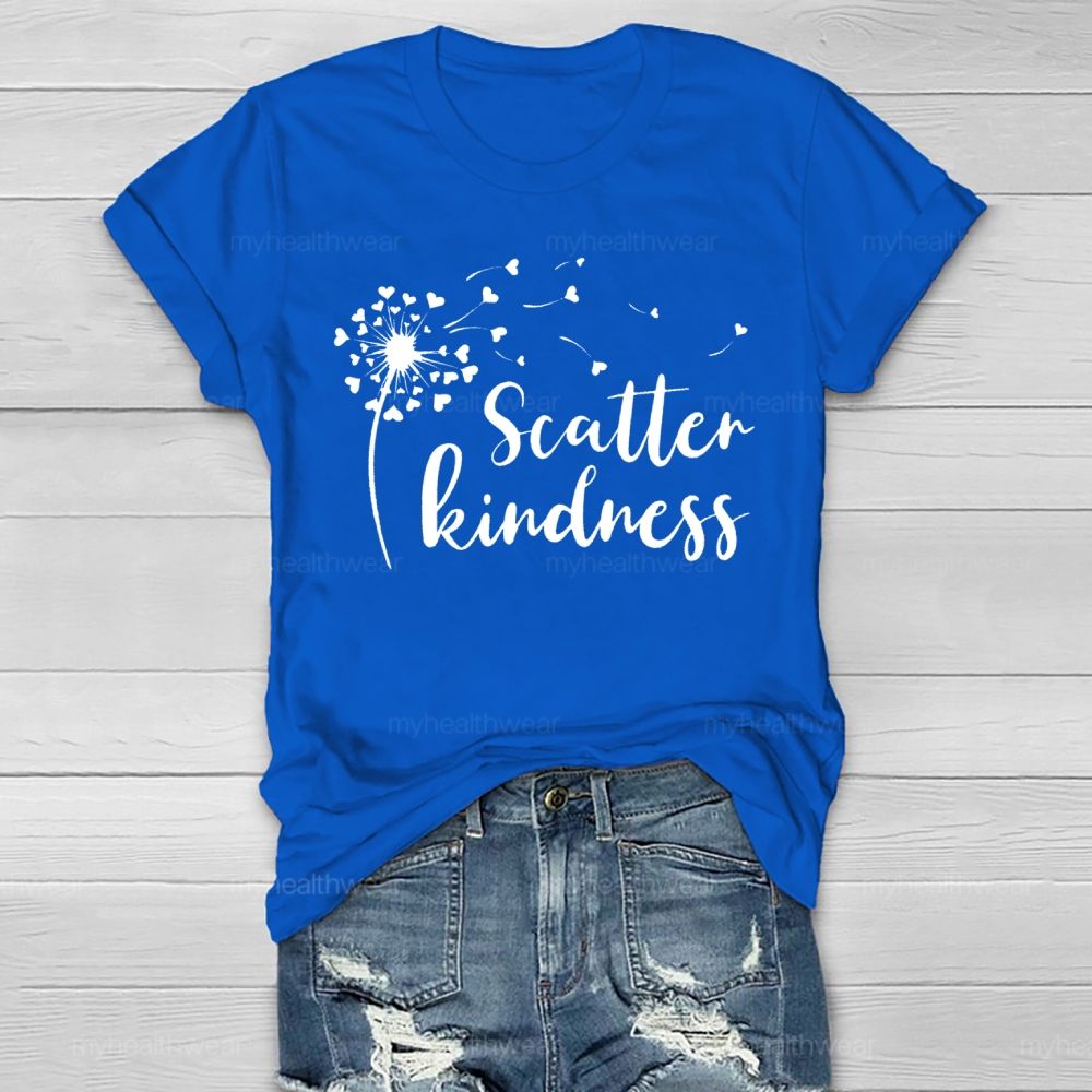 Scatter Kindness Dandelion  Healthwear T-shirt
